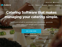 Tablet Screenshot of foodstorm.com